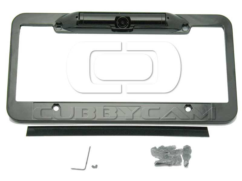 CCD Camera - Low Profile License Plate Frame - Reverse Image