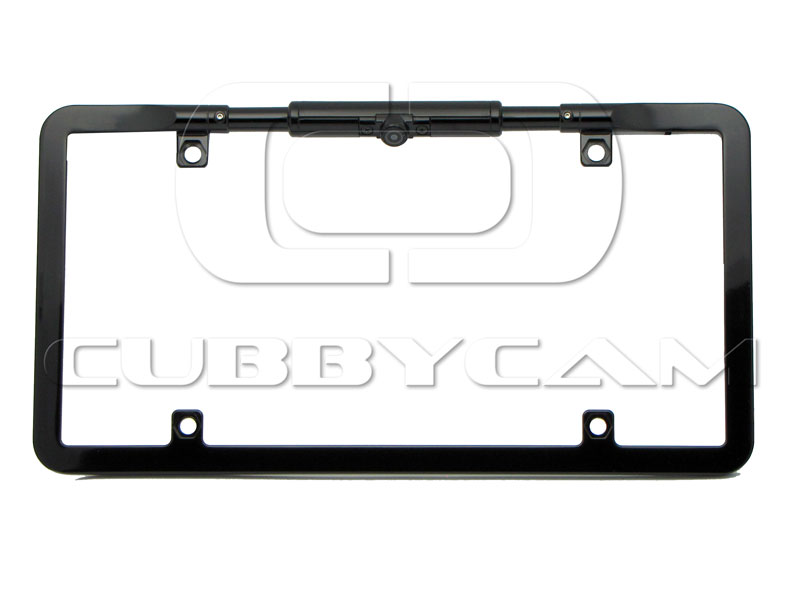 CCD Camera - Super Slim License Plate Frame - Reverse Image