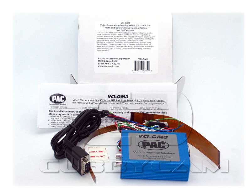 PAC Factory Nav Interface For 2007 & Up GM Radios