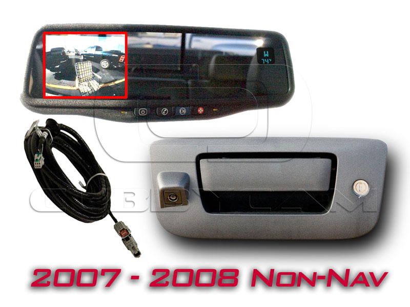 GM OEM Backup Display Mirror & Camera for 2007 - 2008 Trucks