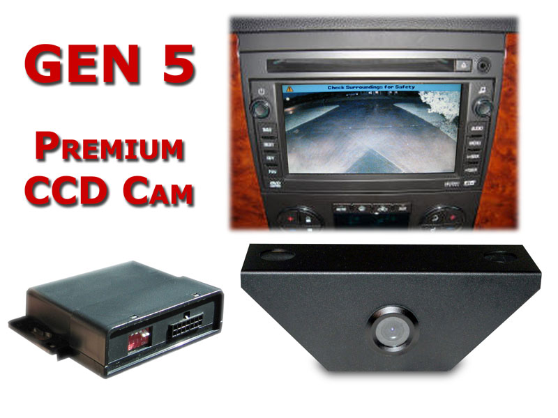 Backup Cam Package For 2007 & Up GM Radios w/ Nav - GEN5