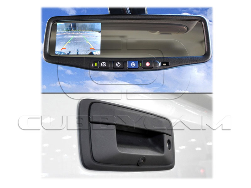 GM OEM Backup Display Mirror & Camera for 2014 & up GM Trucks - Click Image to Close